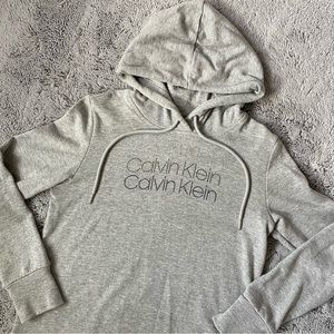 ✨3/$25✨ Calvin Klein gray long hoodie